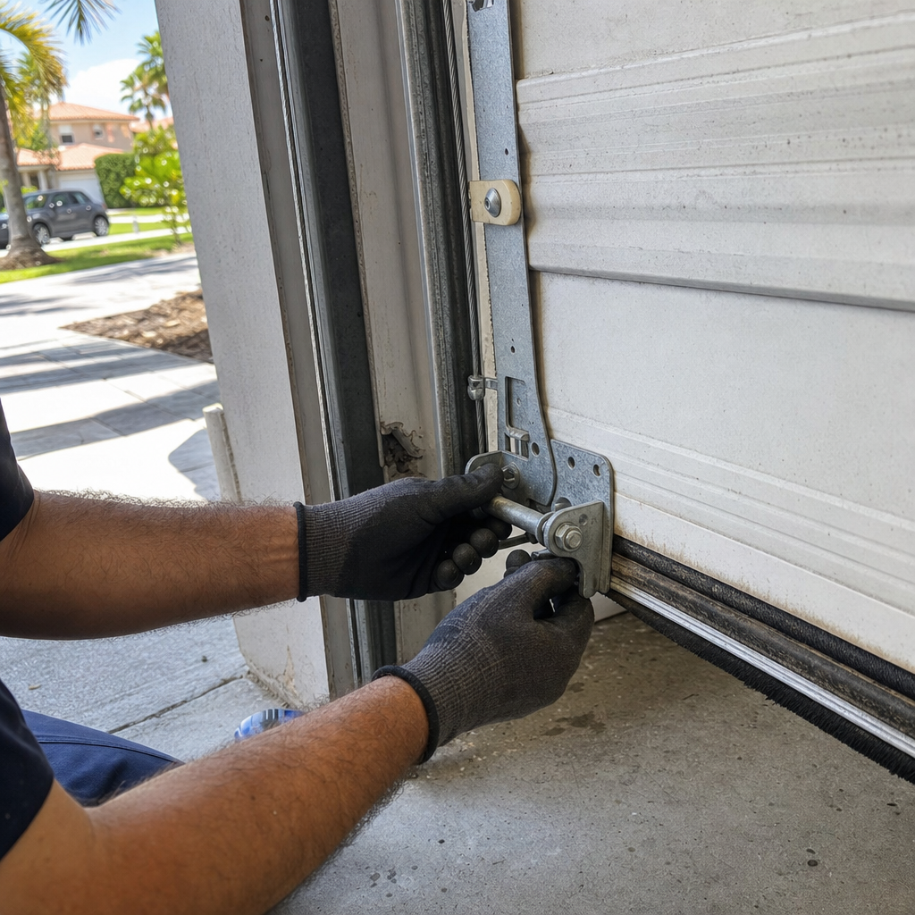 Garage door parts replacement and repair service in Kendale Lakes, FL